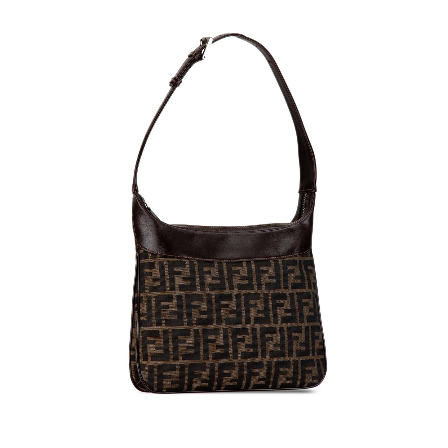 Luxury FendiZucca Canvas Shoulder Bag (SHG-qsxvz4)