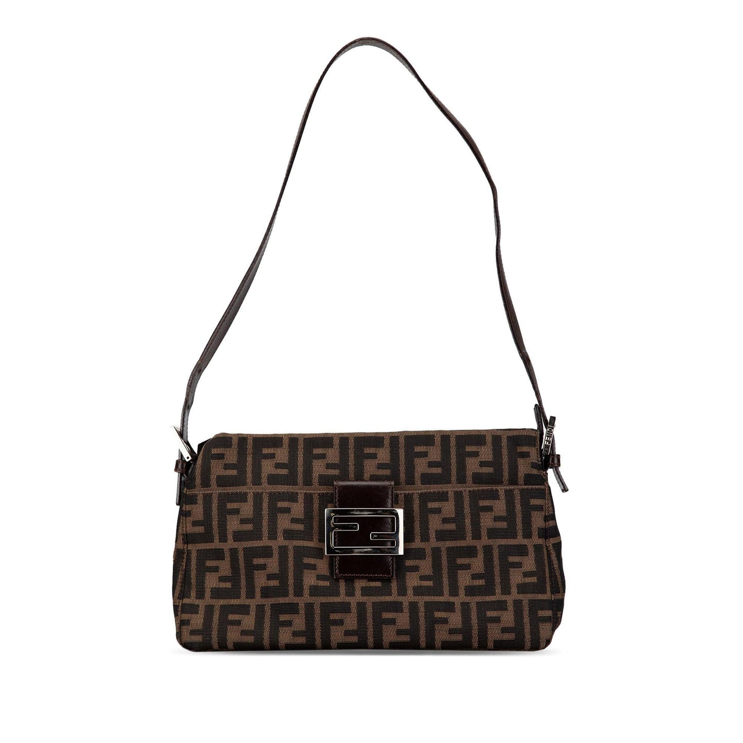Luxury FendiZucca Canvas Shoulder Bag (SHG-wUEn4V)