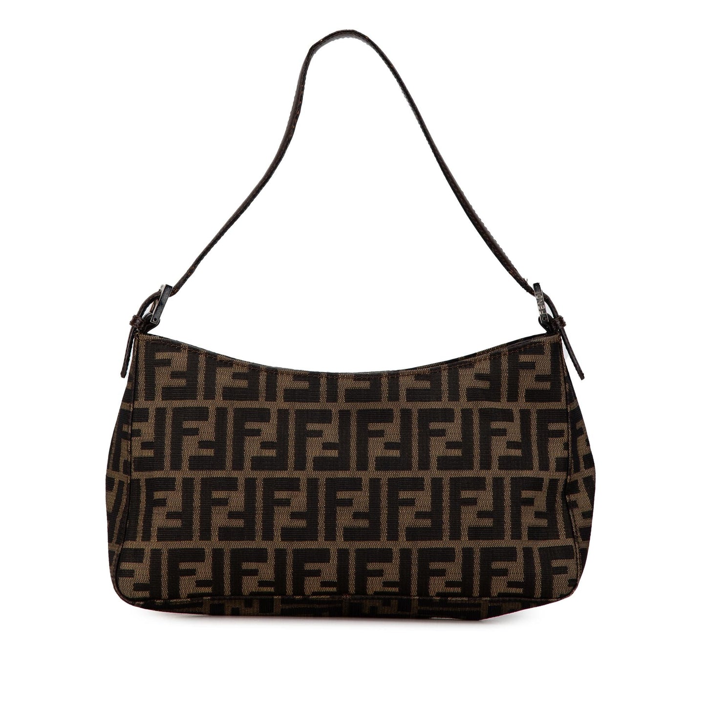 Luxury FendiZucca Canvas Shoulder Bag (SHG-MbXOYt)