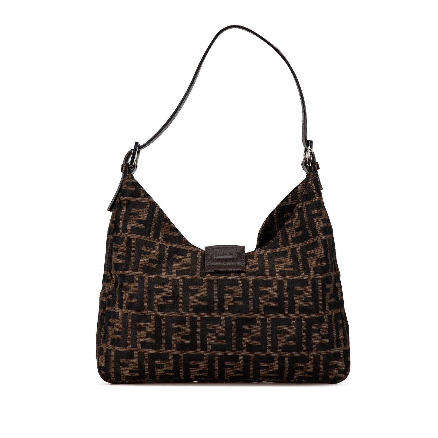 Luxury FendiZucca Canvas Shoulder Bag (SHG-Jh9pZV)