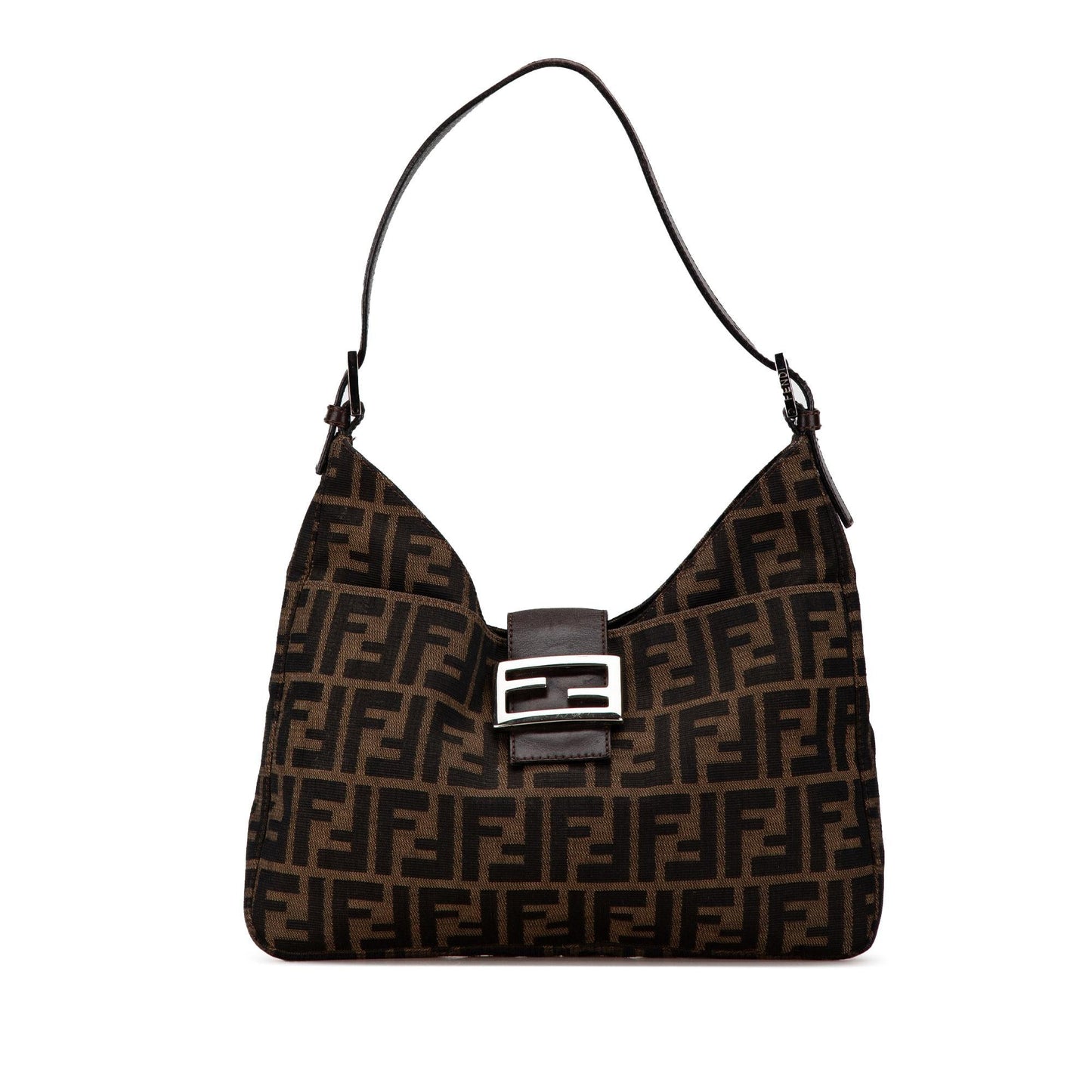 Luxury FendiZucca Canvas Shoulder Bag (SHG-Jh9pZV)