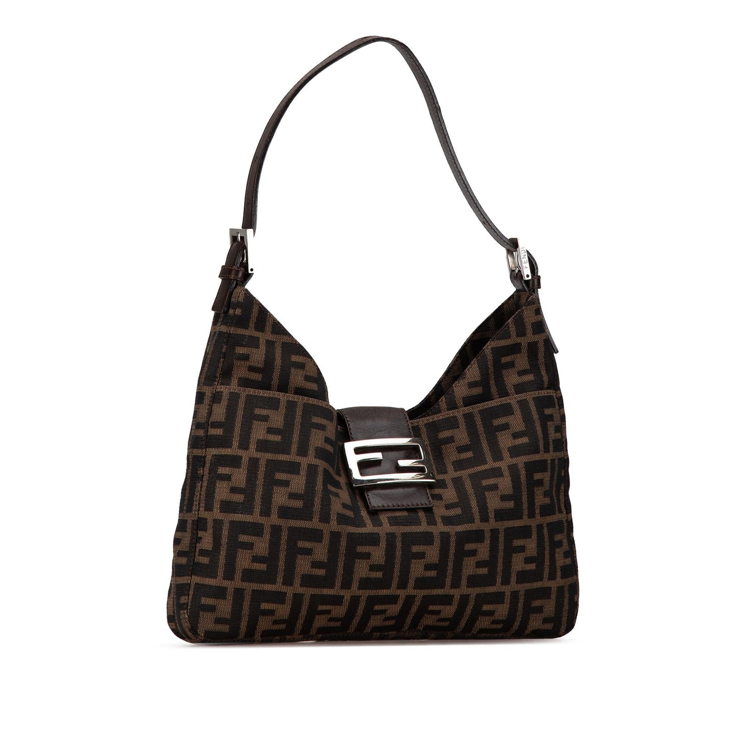 Luxury FendiZucca Canvas Shoulder Bag (SHG-Jh9pZV)