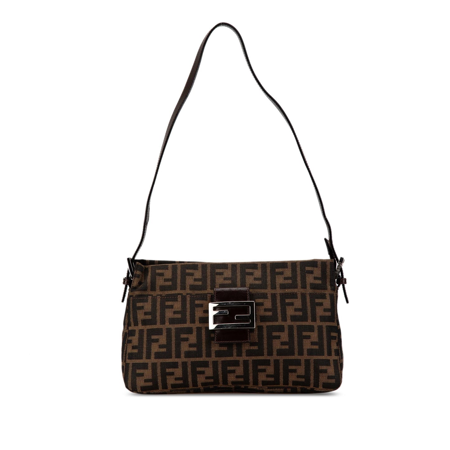 Luxury FendiZucca Canvas Shoulder Bag (SHG-7QcrUN)