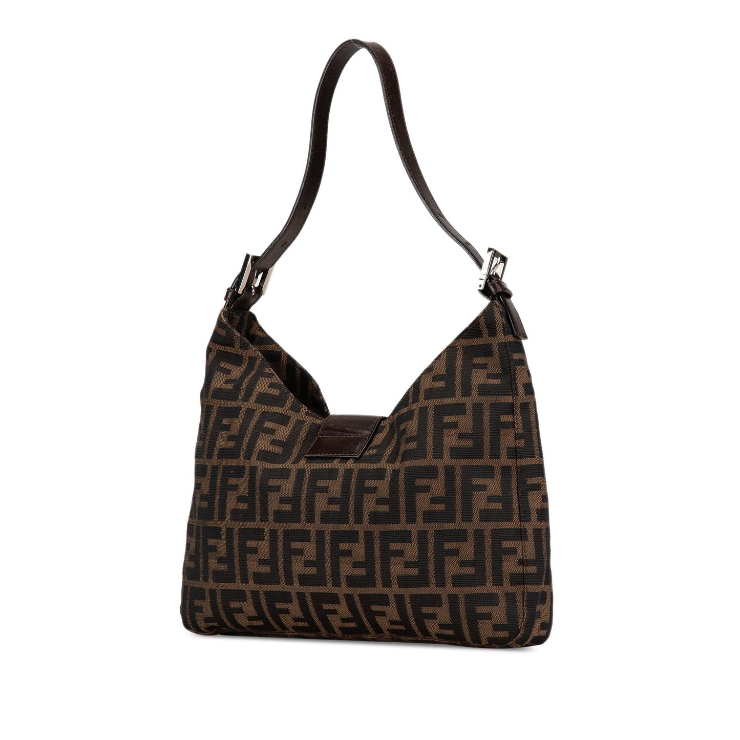 Luxury FendiZucca Canvas Shoulder Bag (SHG-E19XfD)