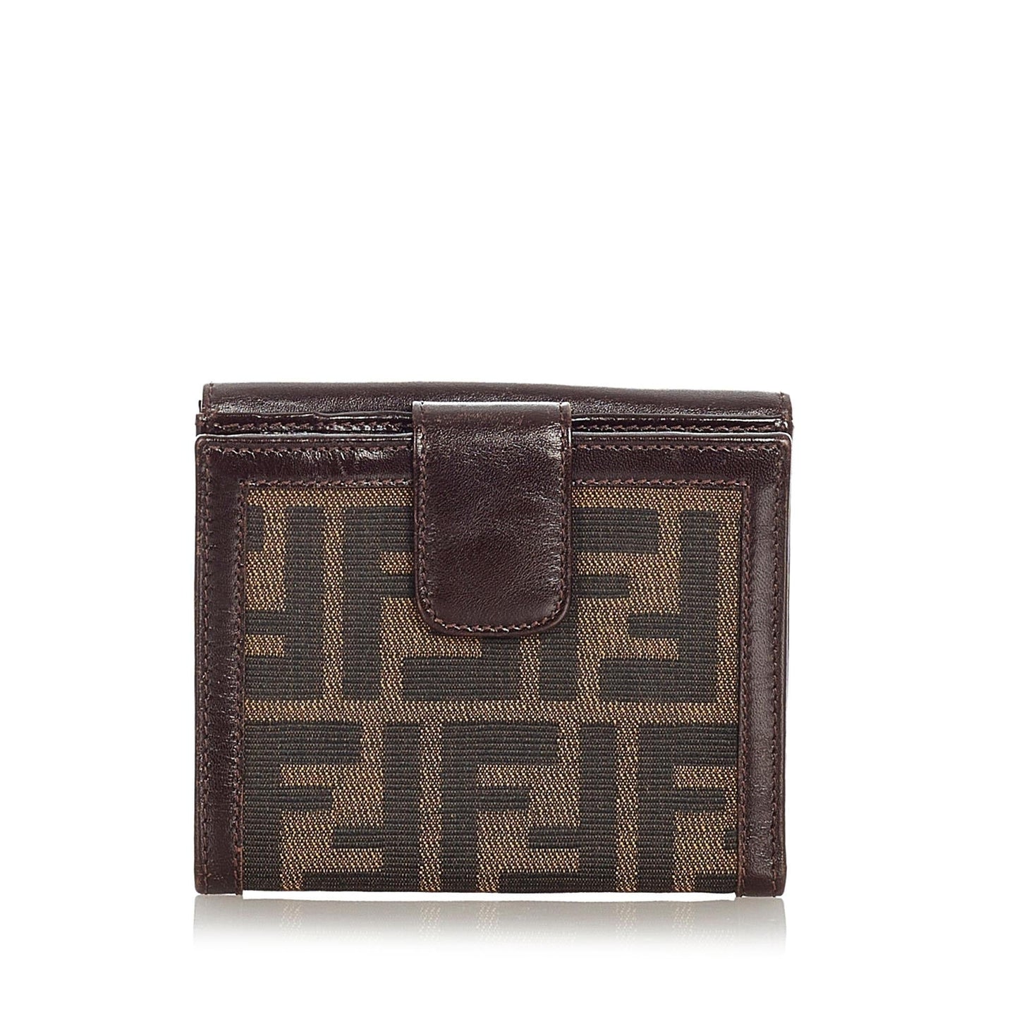 Luxury FendiZucca Canvas Small Wallet (SHG-21951)