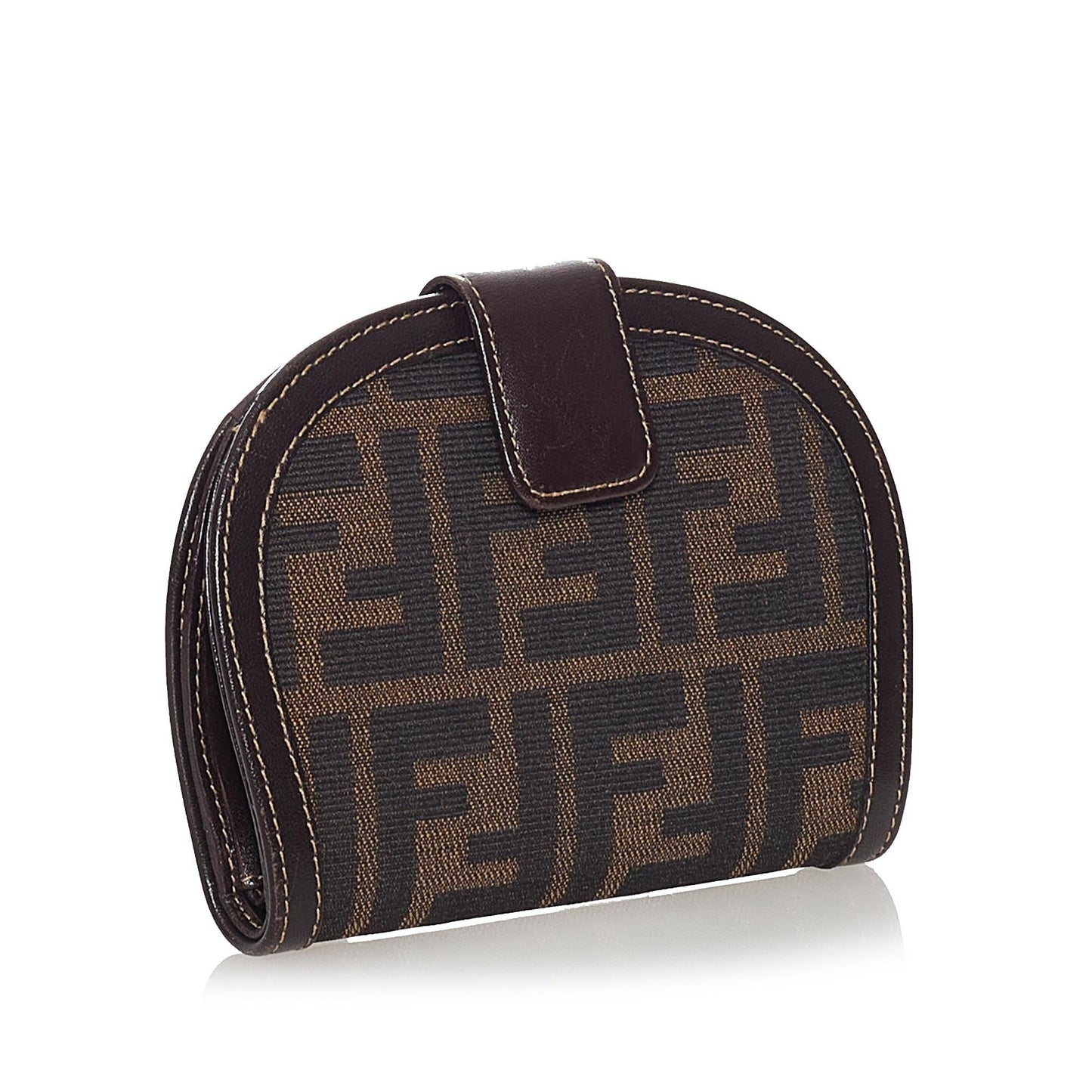 Luxury FendiZucca Canvas Small Wallet (SHG-27994)