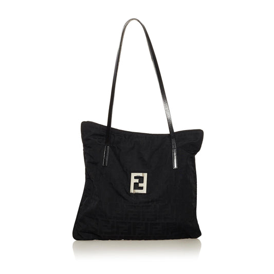 Luxury FendiZucca Canvas Tote Bag (SHG-35048)