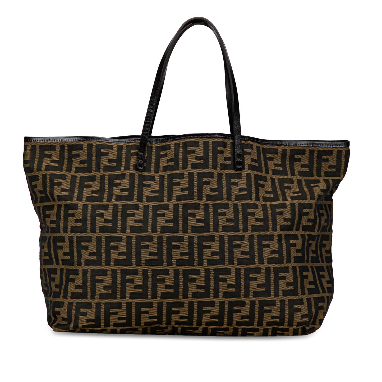 Luxury FendiZucca Canvas Tote (SHG-mAaIRp)