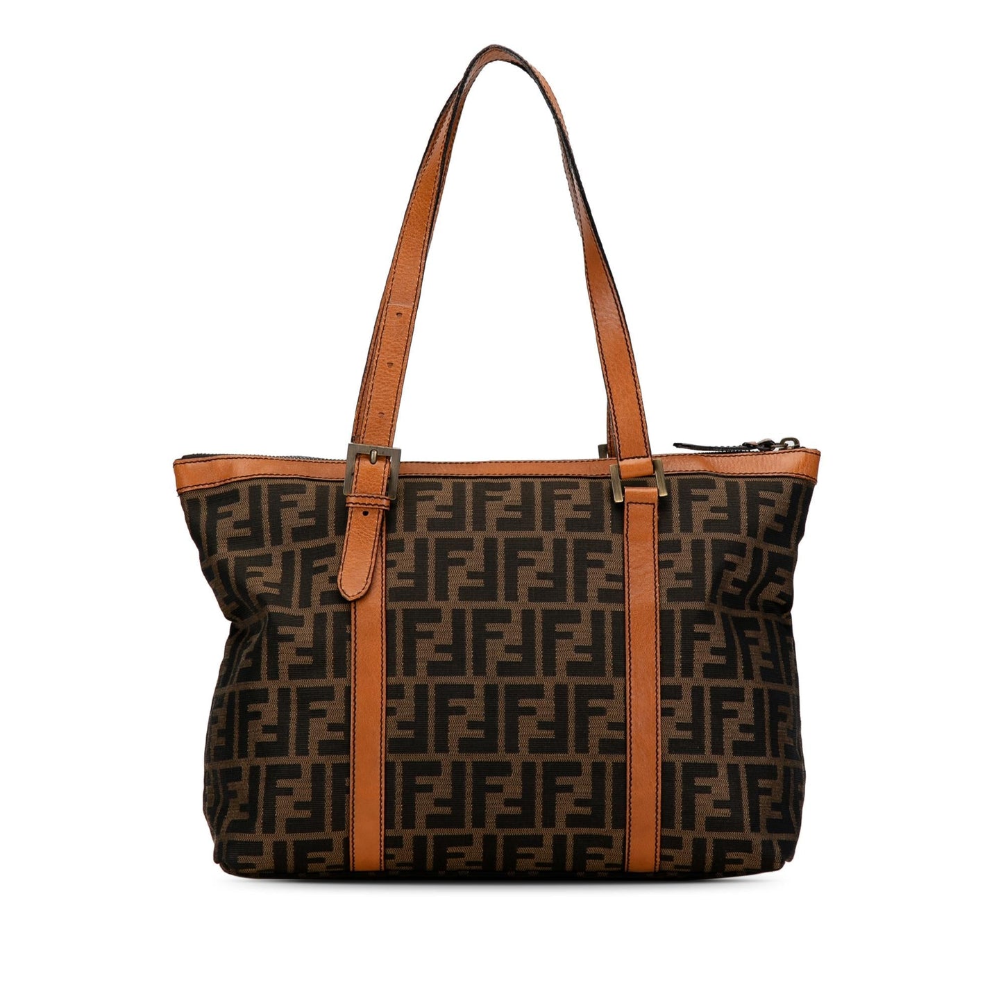 Luxury FendiZucca Canvas Tote (SHG-QJKPjI)