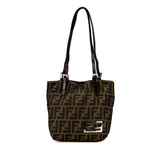 Luxury FendiZucca Canvas Tote (SHG-cPuADO)