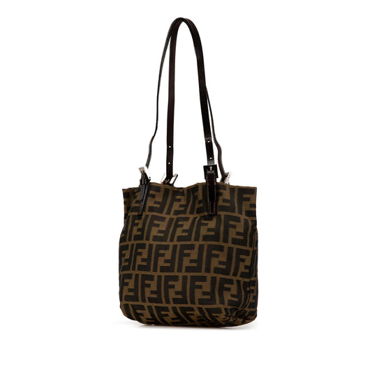 Luxury FendiZucca Canvas Tote (SHG-cPuADO)
