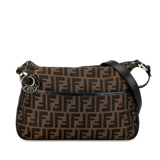 Luxury FendiZucca Chef Canvas Crossbody (SHG-n5NDwY)