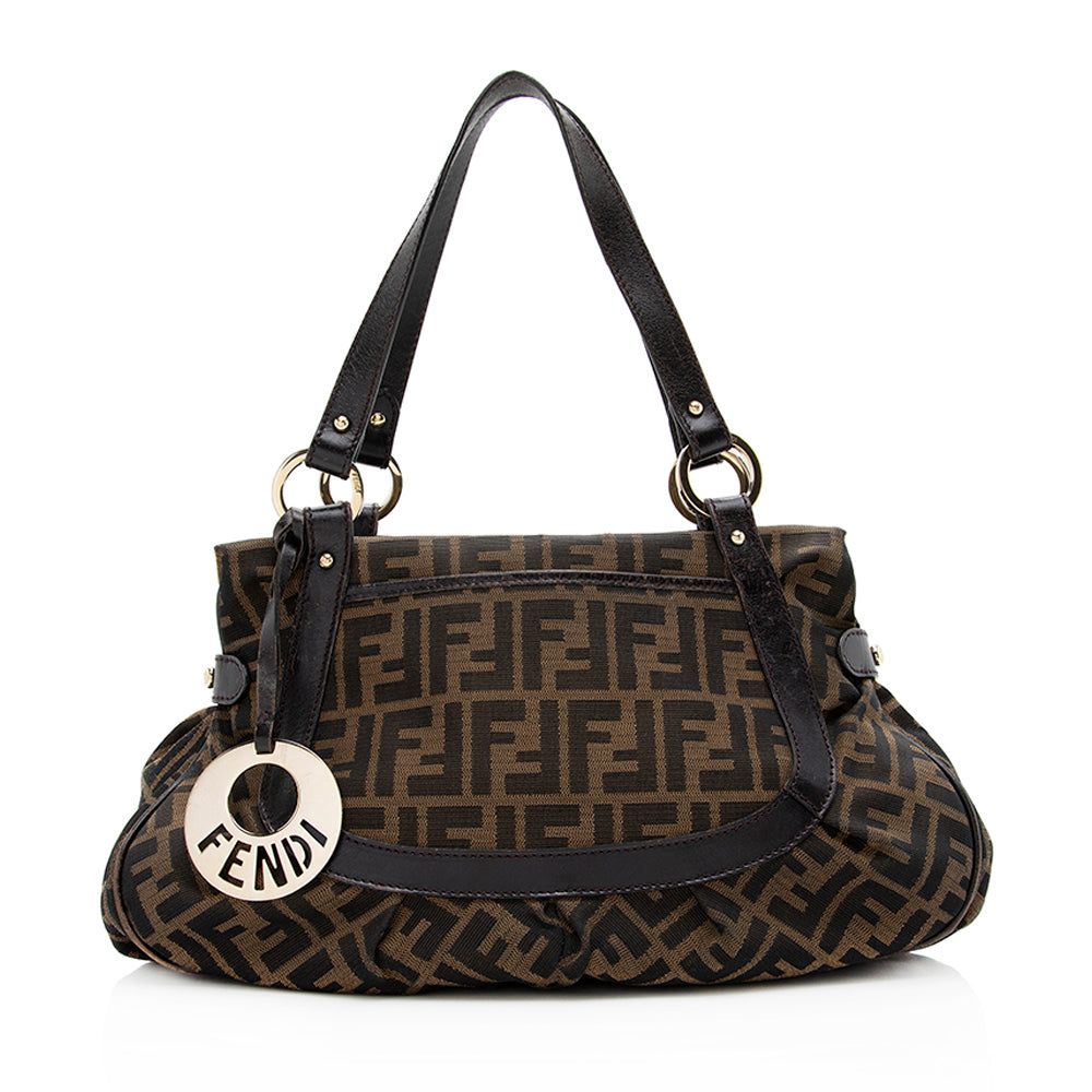 Luxury FendiZucca Chef Large Hobo - FINAL SALE (SHF-20559)