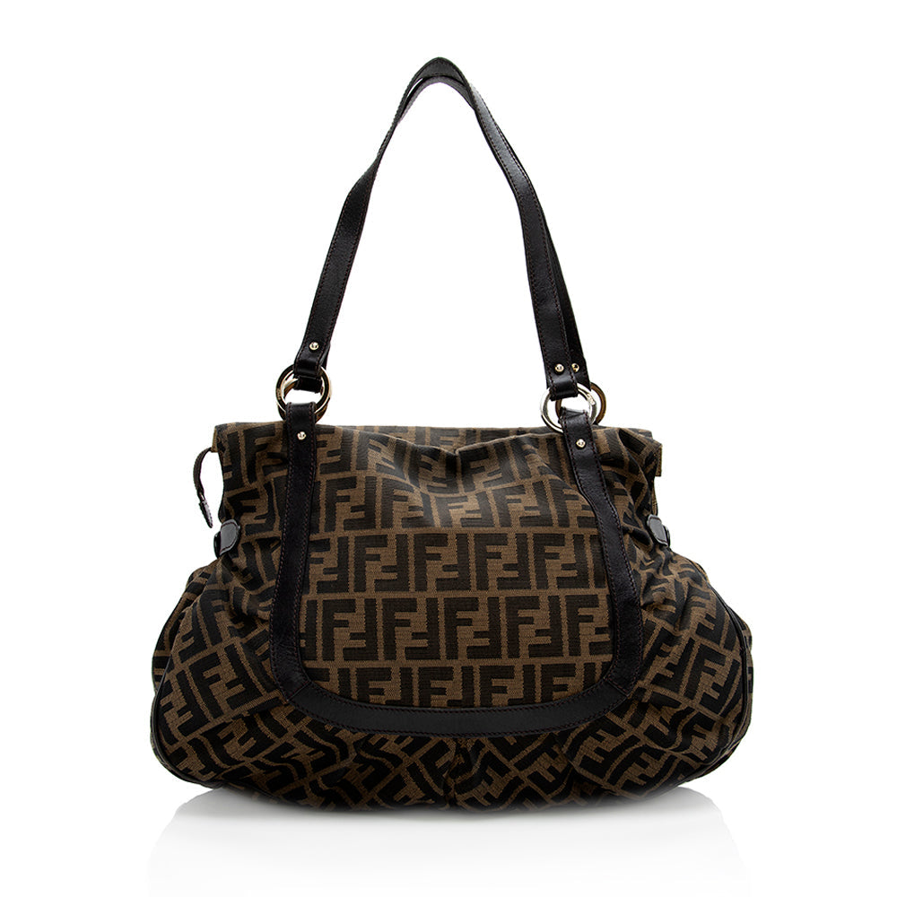 Luxury FendiZucca Chef Large Shoulder Bag (SHF-18671)
