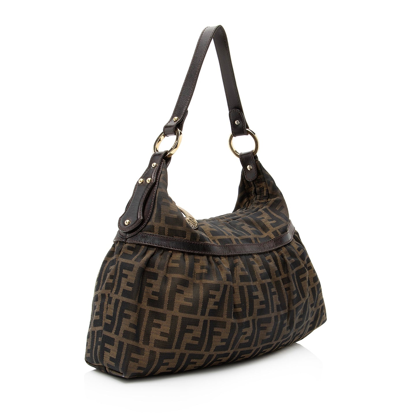 Luxury FendiZucca Chef Medium Hobo (SHF-22984)