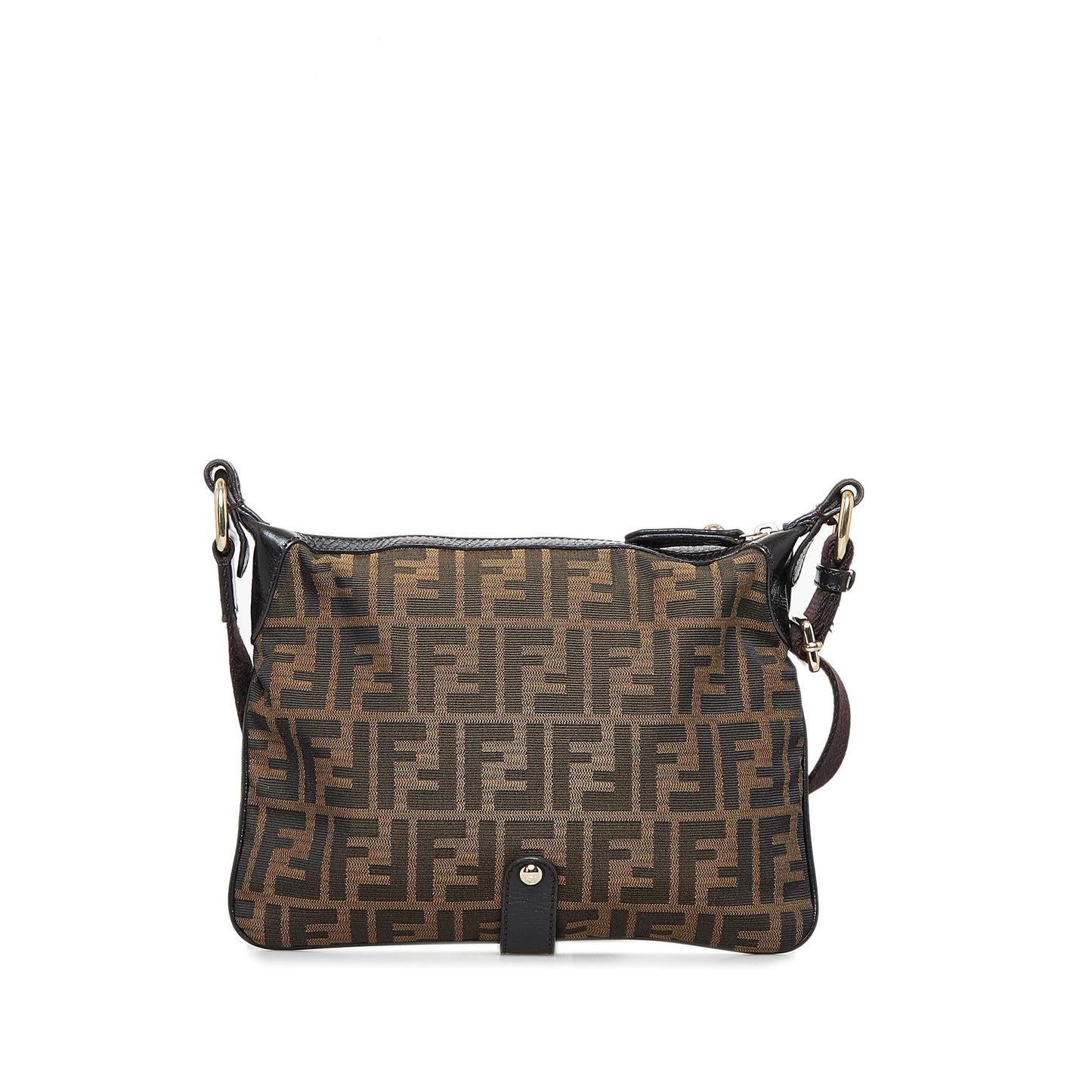 Luxury FendiZucca Chef Zip Crossbody Bag (SHG-keazTL)