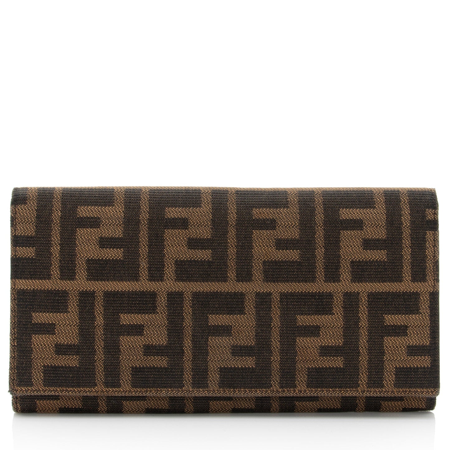 Luxury FendiZucca Continental Wallet (SHF-G0l1pR)