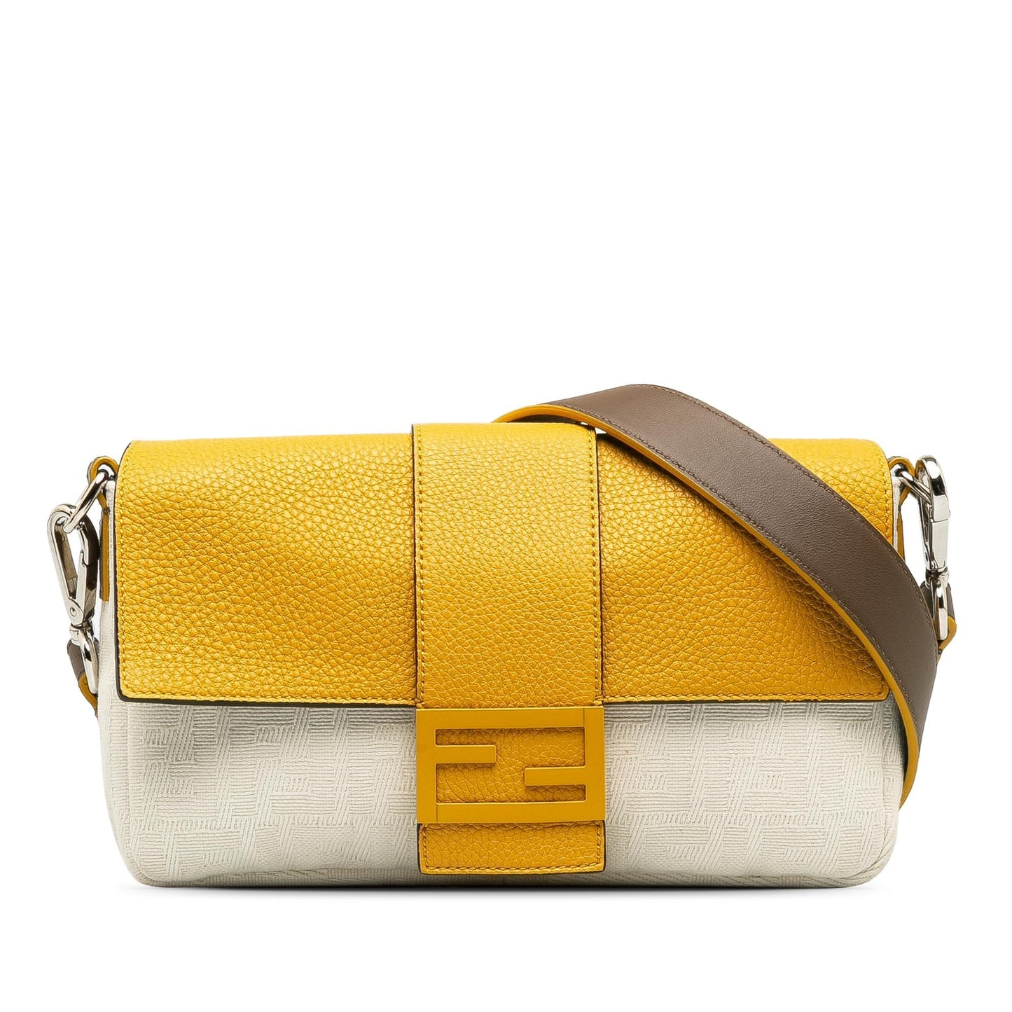 Luxury FendiZucca Convertible Baguette Crossbody (SHG-k9LcNT)