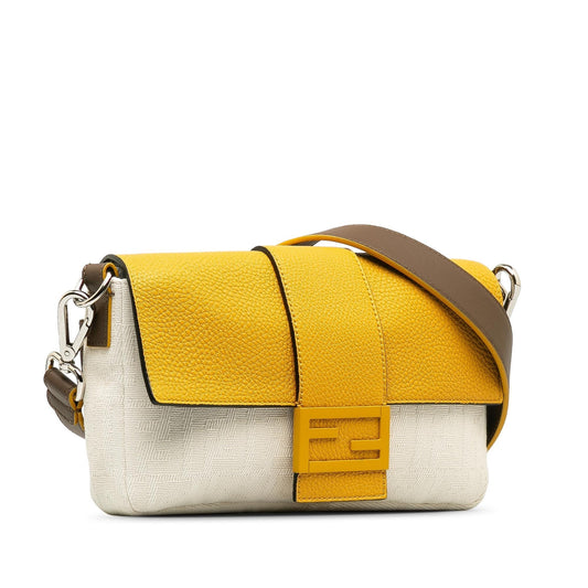 Luxury FendiZucca Convertible Baguette Crossbody (SHG-k9LcNT)