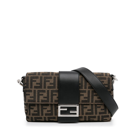 Luxury FendiZucca Convertible Baguette (SHG-WRDjBT)