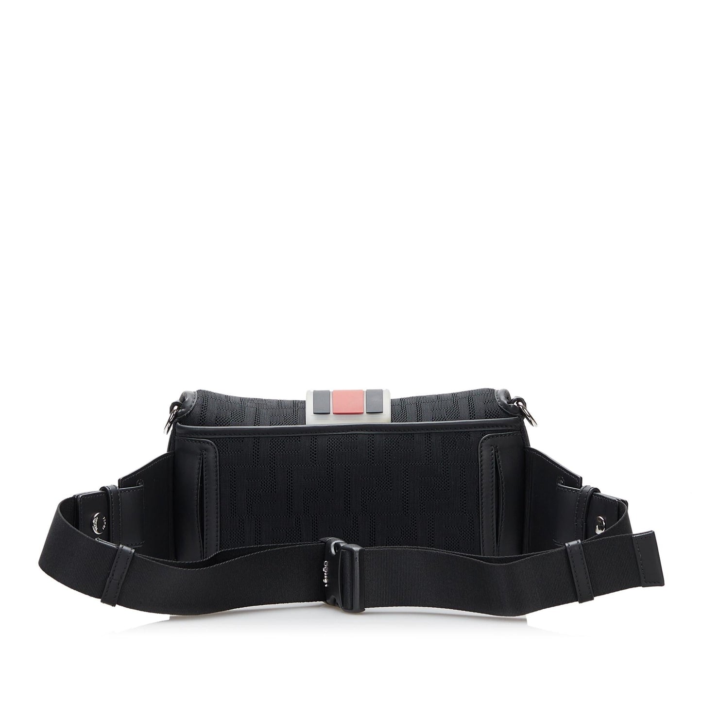 Luxury FendiZucca Convertible Belt Bag (SHG-pWsJAN)