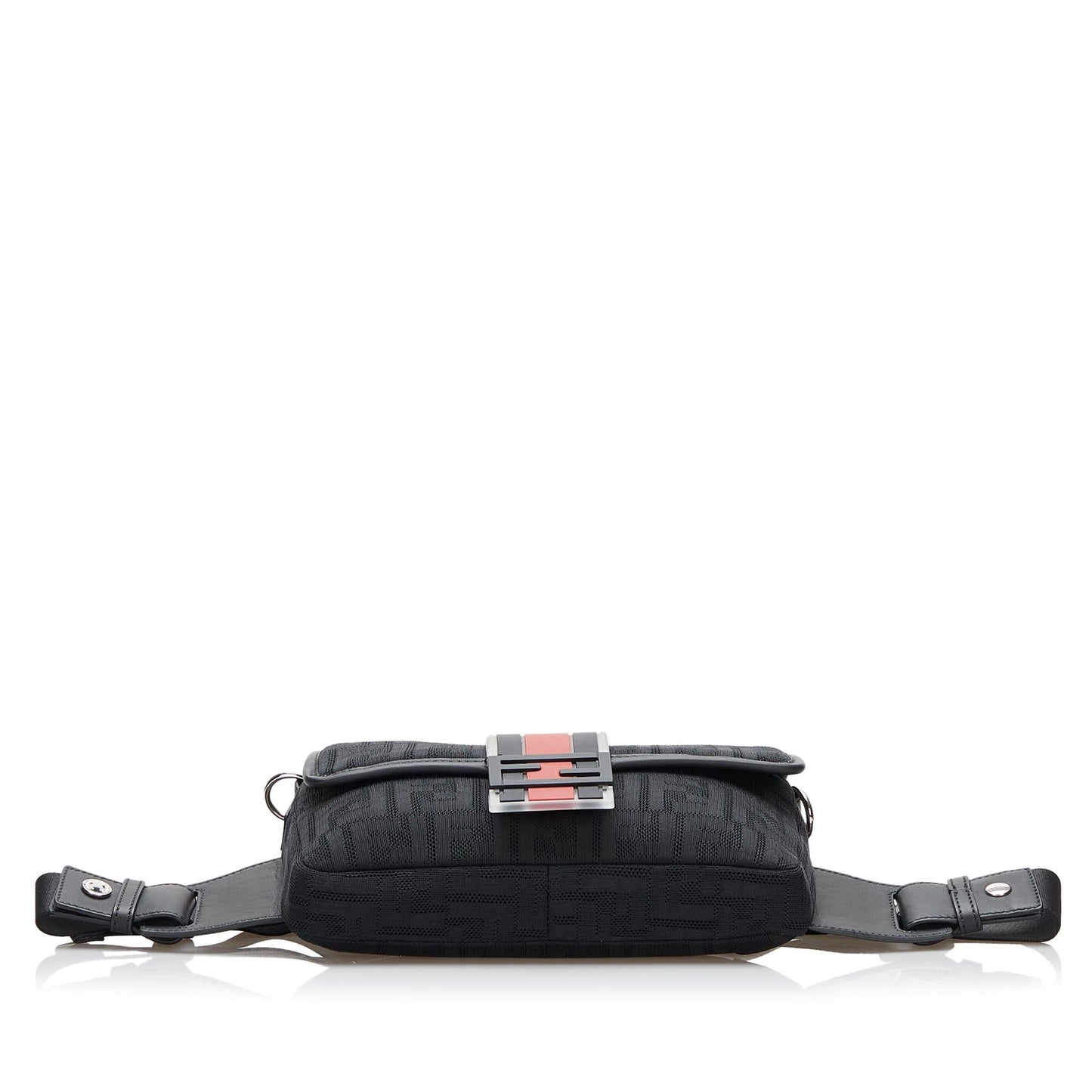 Luxury FendiZucca Convertible Belt Bag (SHG-pWsJAN)