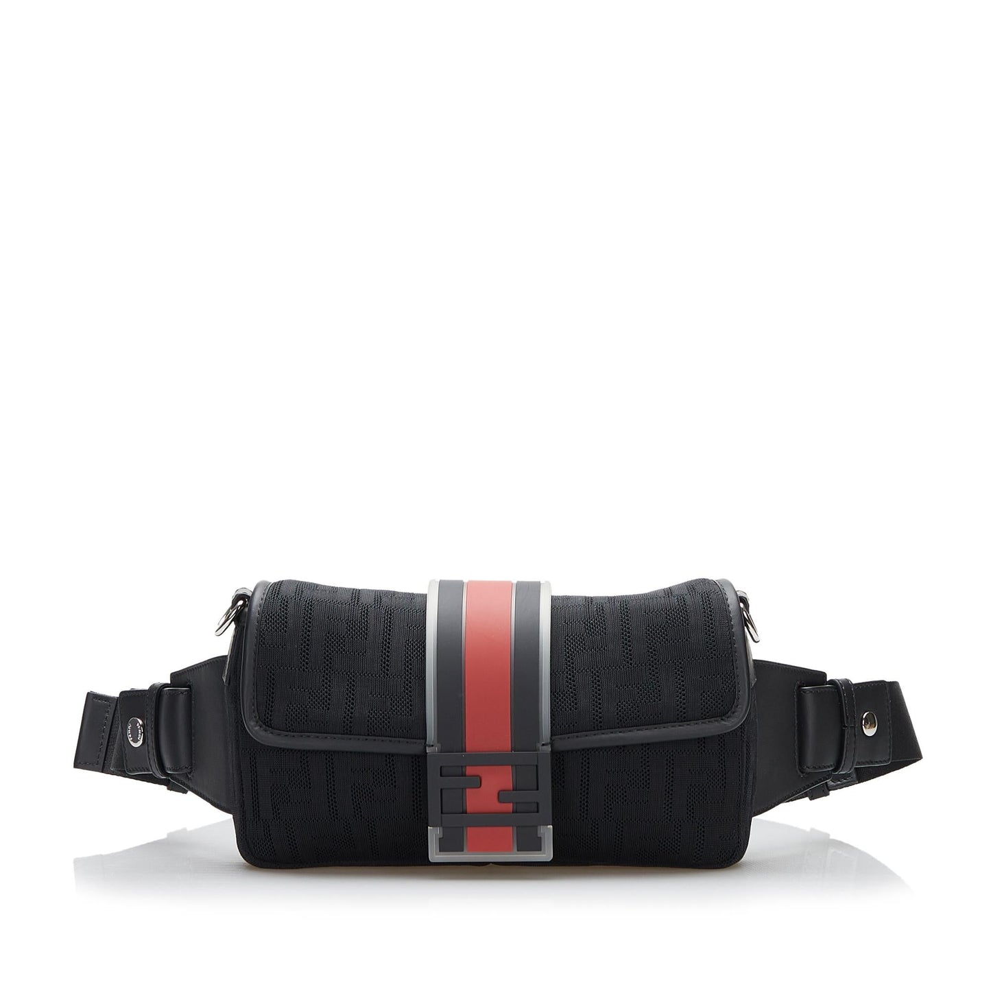 Luxury FendiZucca Convertible Belt Bag (SHG-pWsJAN)