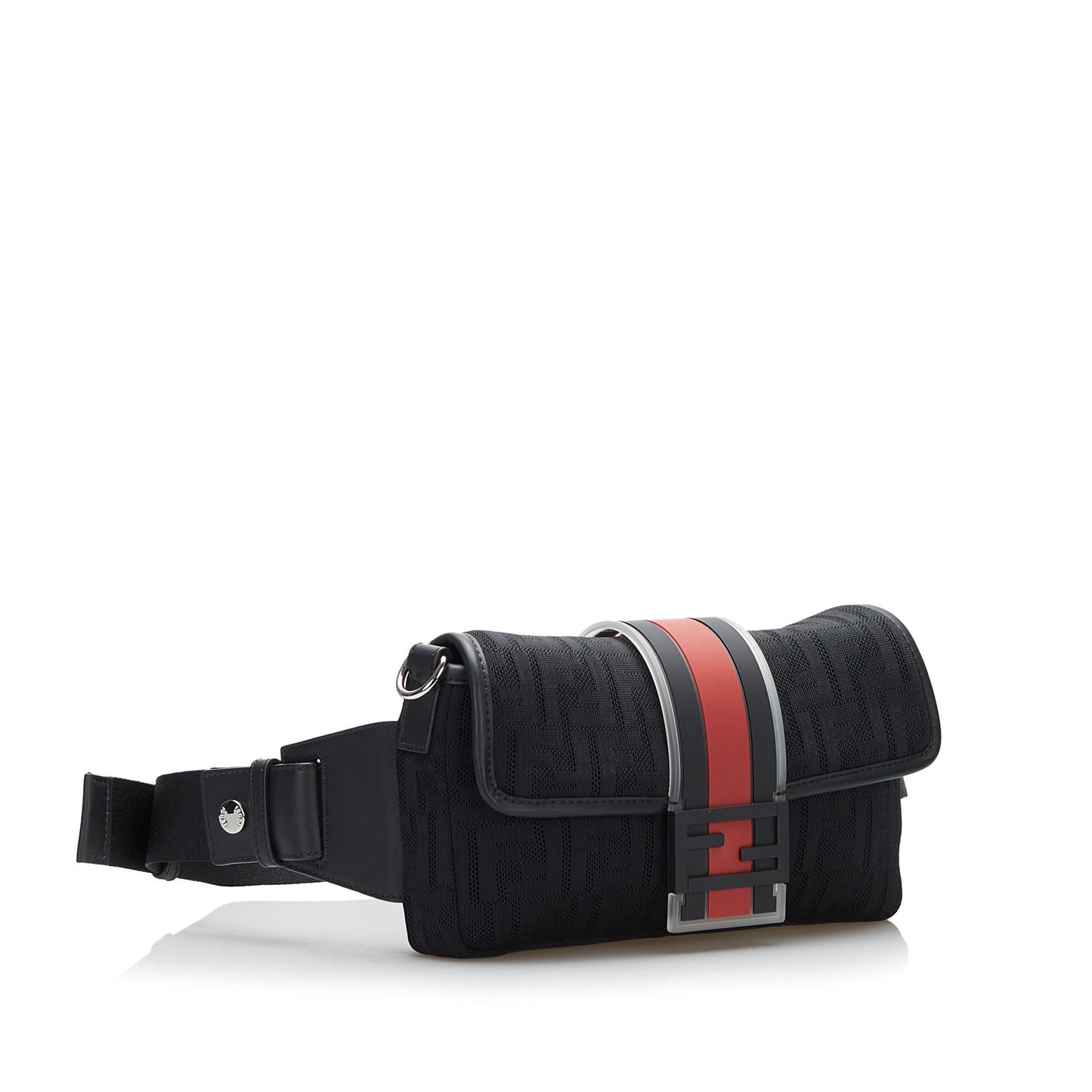 Luxury FendiZucca Convertible Belt Bag (SHG-pWsJAN)