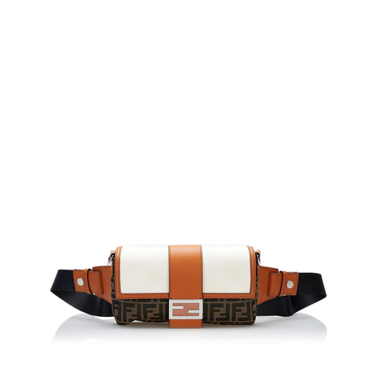 Luxury FendiZucca Convertible Belt Bag (SHG-1PjgDa)
