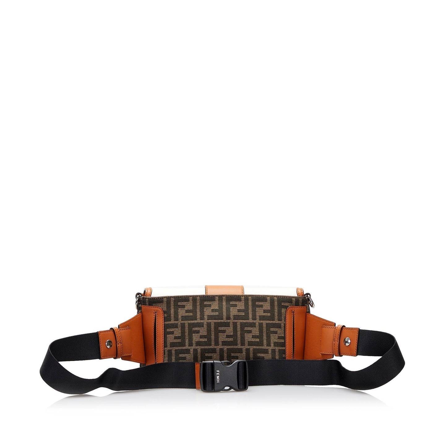 Luxury FendiZucca Convertible Belt Bag (SHG-AlCFzj)