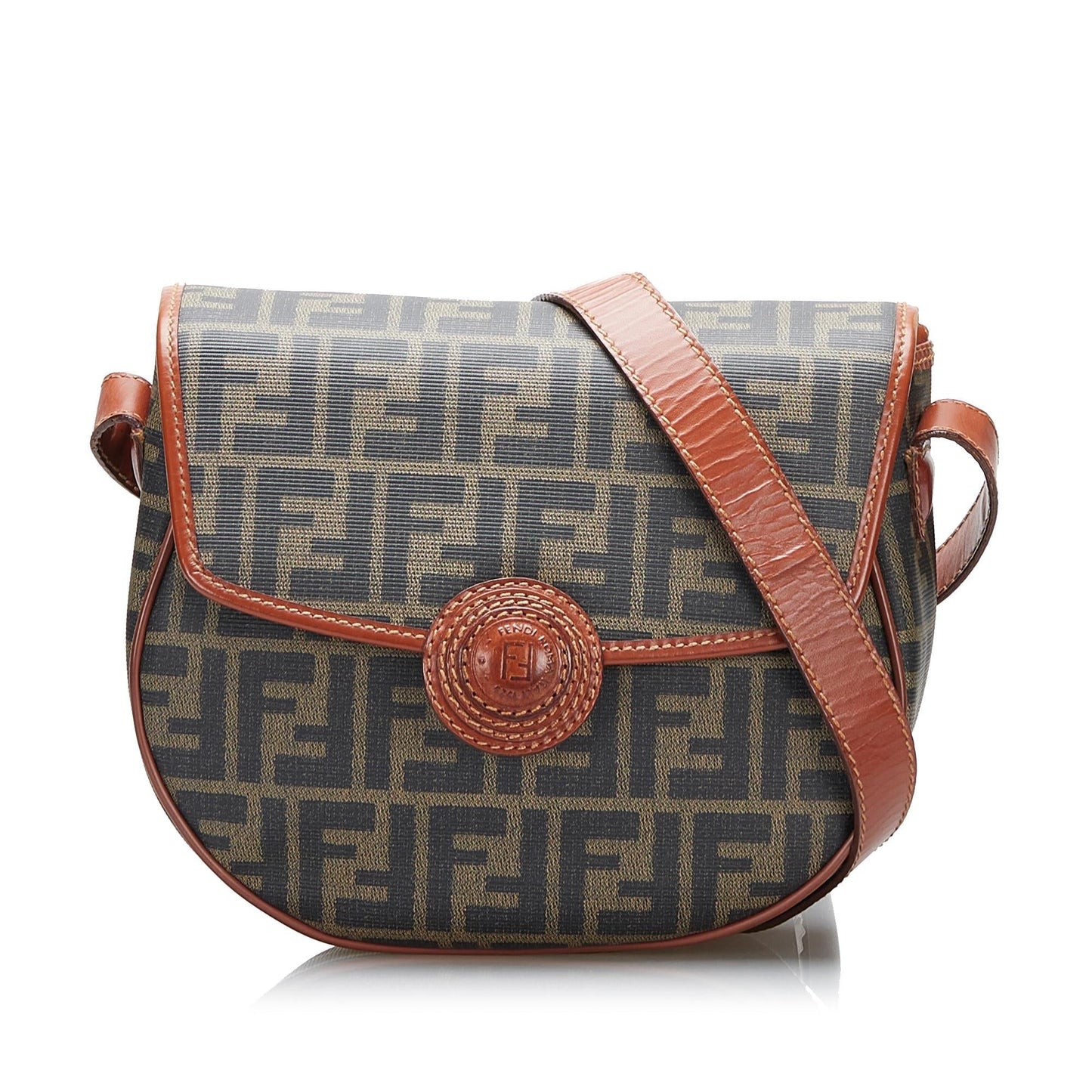 Luxury FendiZucca Crossbody Bag (SHG-sPMGJ0)