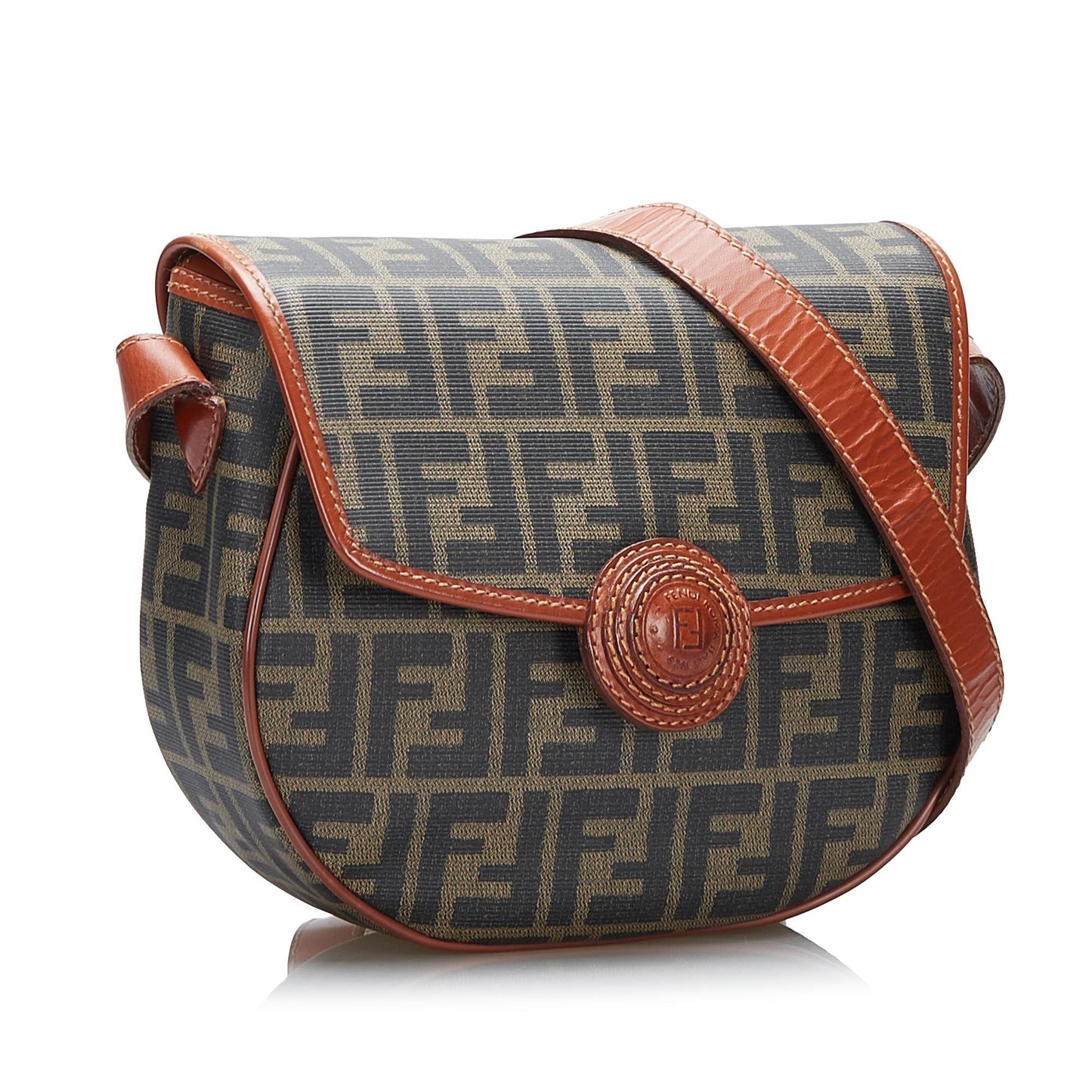 Luxury FendiZucca Crossbody Bag (SHG-sPMGJ0)