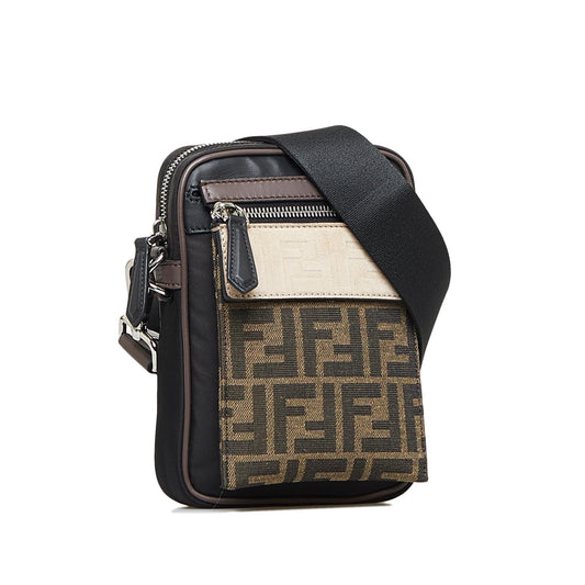 Luxury FendiZucca Crossbody Bag (SHG-jAHrwk)