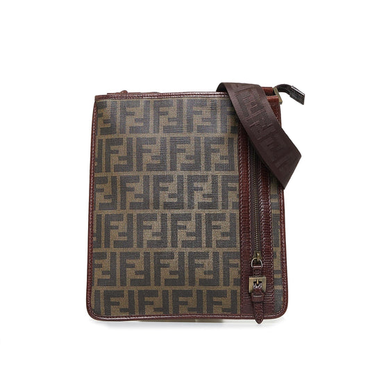Luxury FendiZucca Crossbody (SHG-26RmTh)