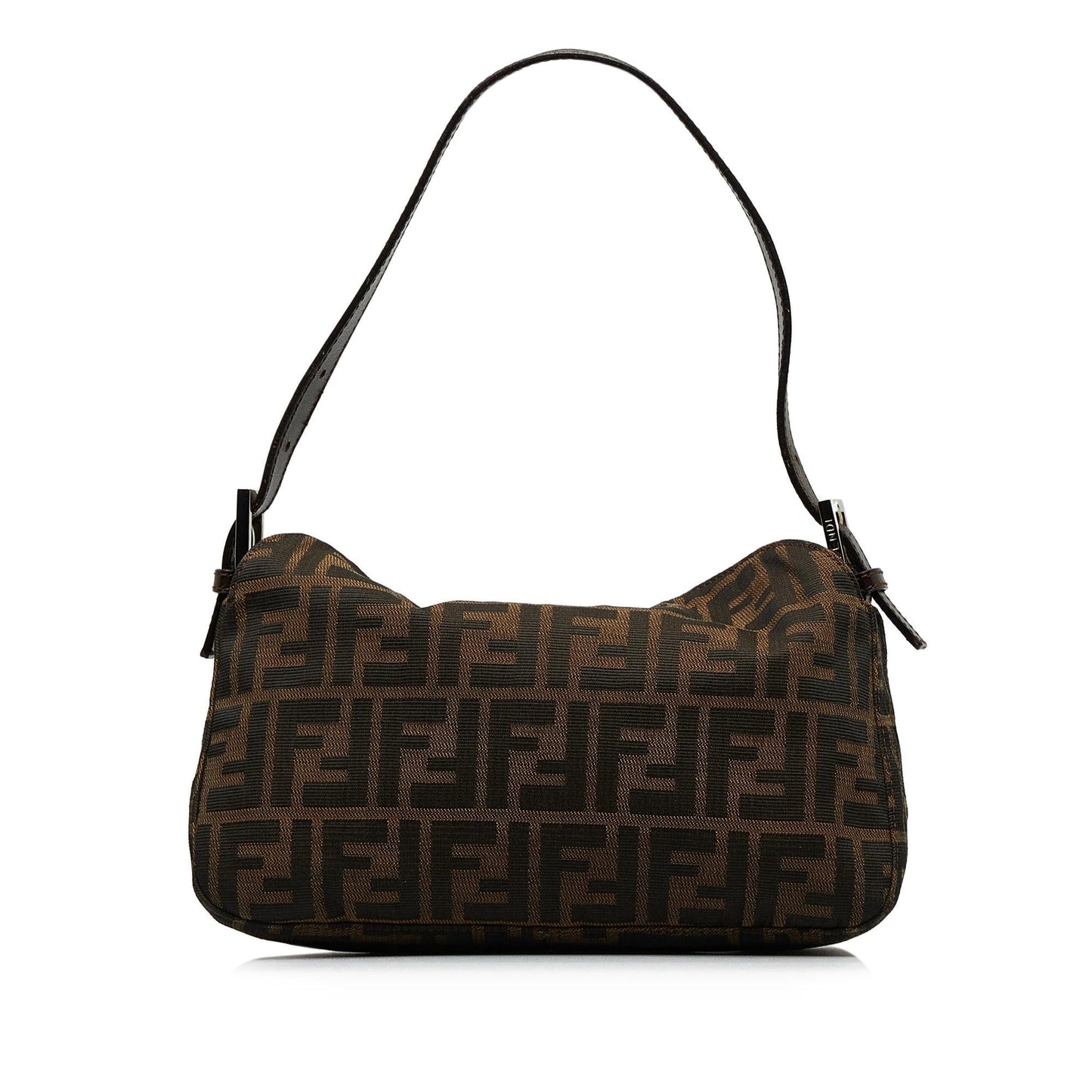 Luxury FendiZucca Double Flap Baguette (SHG-DmHE3n)