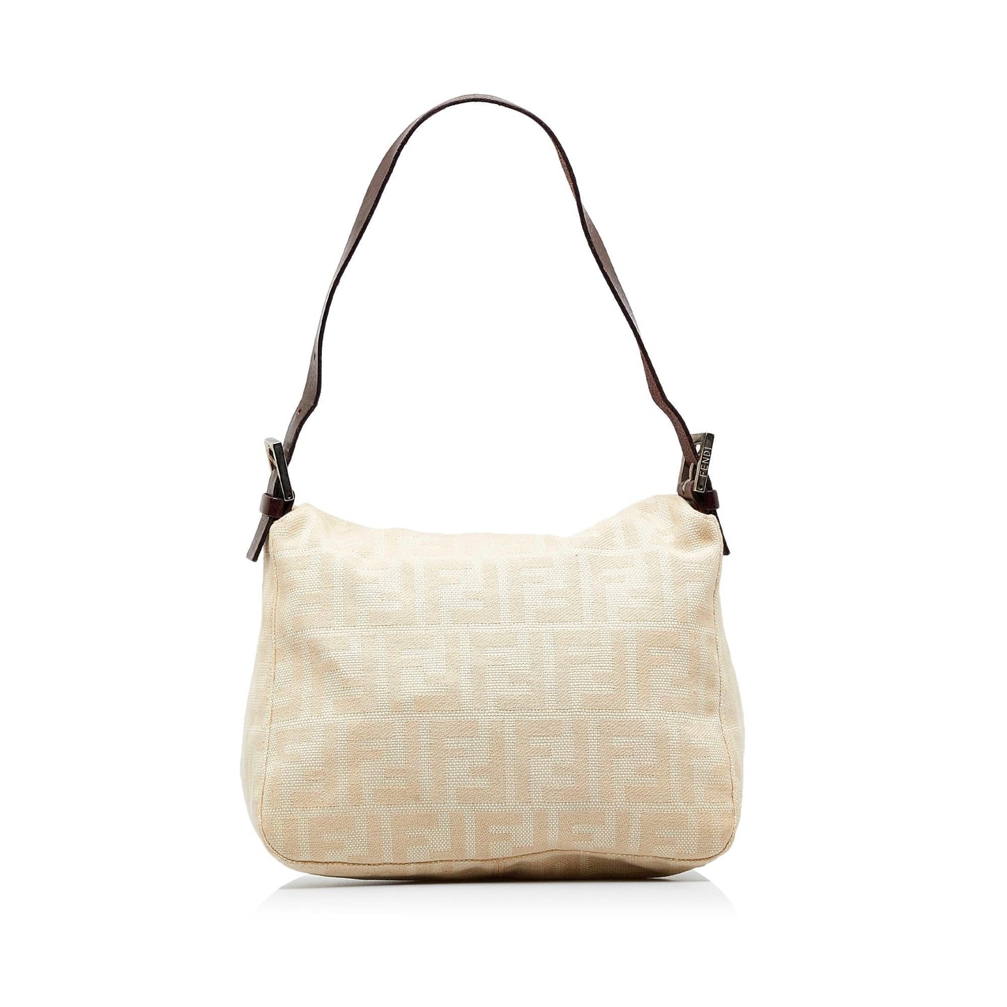 Luxury FendiZucca Double Flap Shoulder Bag (SHG-1wm87H)