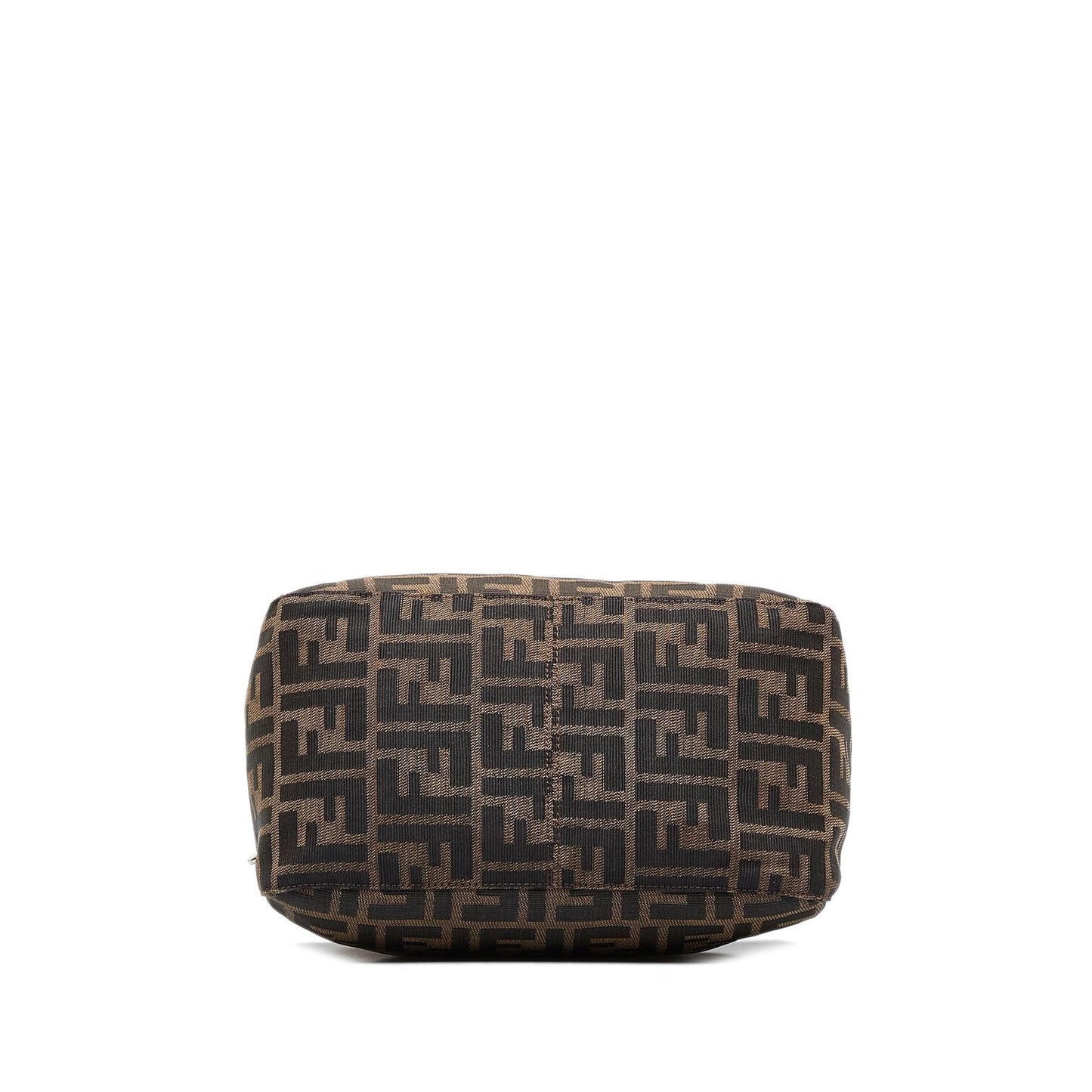 Luxury FendiZucca Double Flap Shoulder Bag (SHG-mQyT1Z)