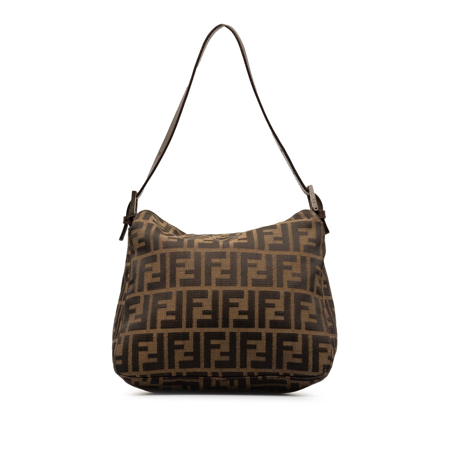 Luxury FendiZucca Double Flap Shoulder Bag (SHG-iLiG0w)