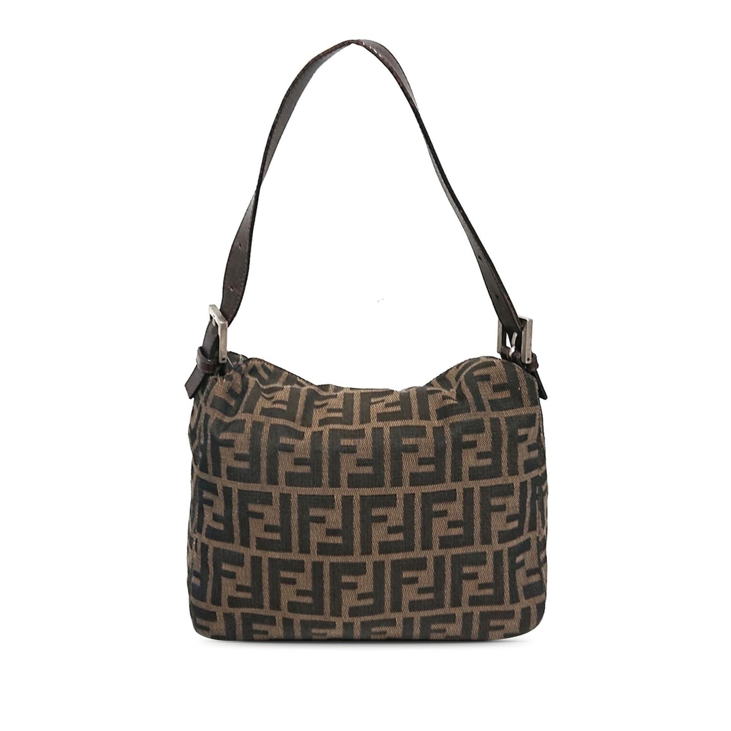 Luxury FendiZucca Double Flap Shoulder Bag (SHG-t9jLYo)