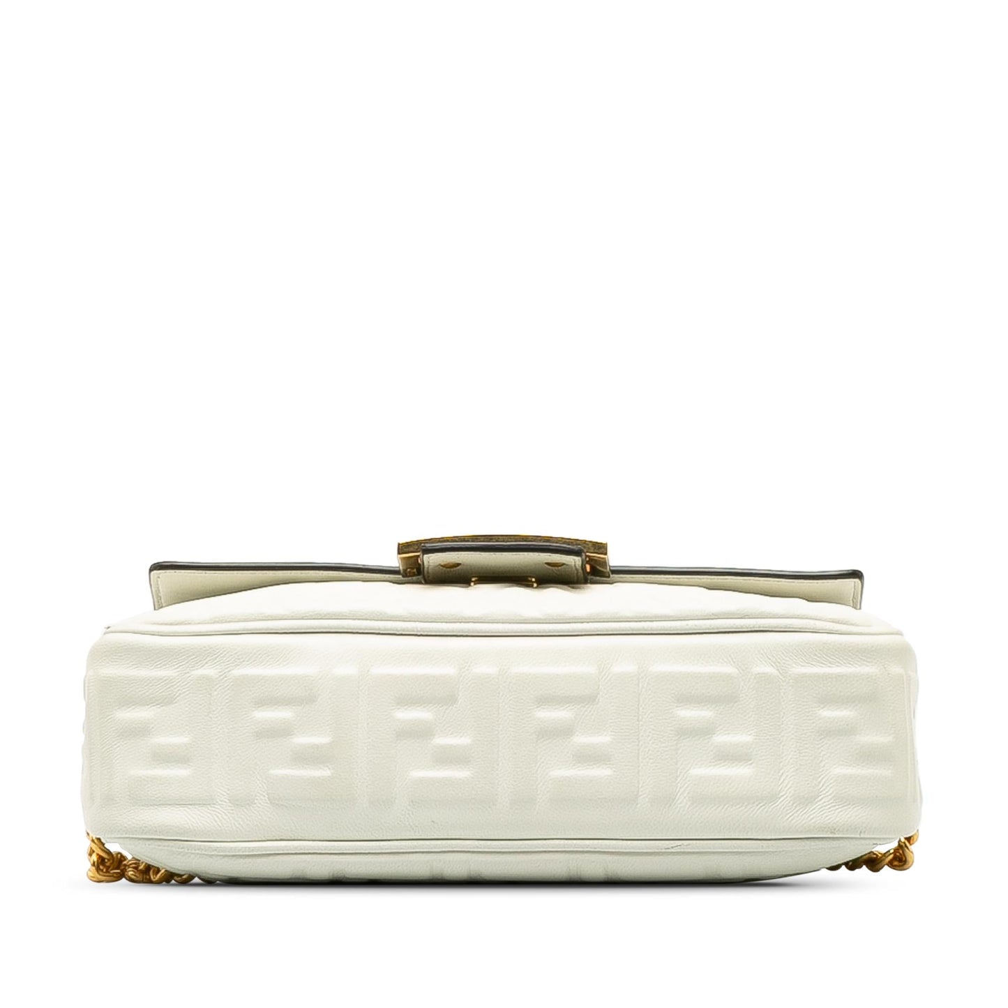 Luxury FendiZucca Embossed Midi Baguette (SHG-p7ykR5)