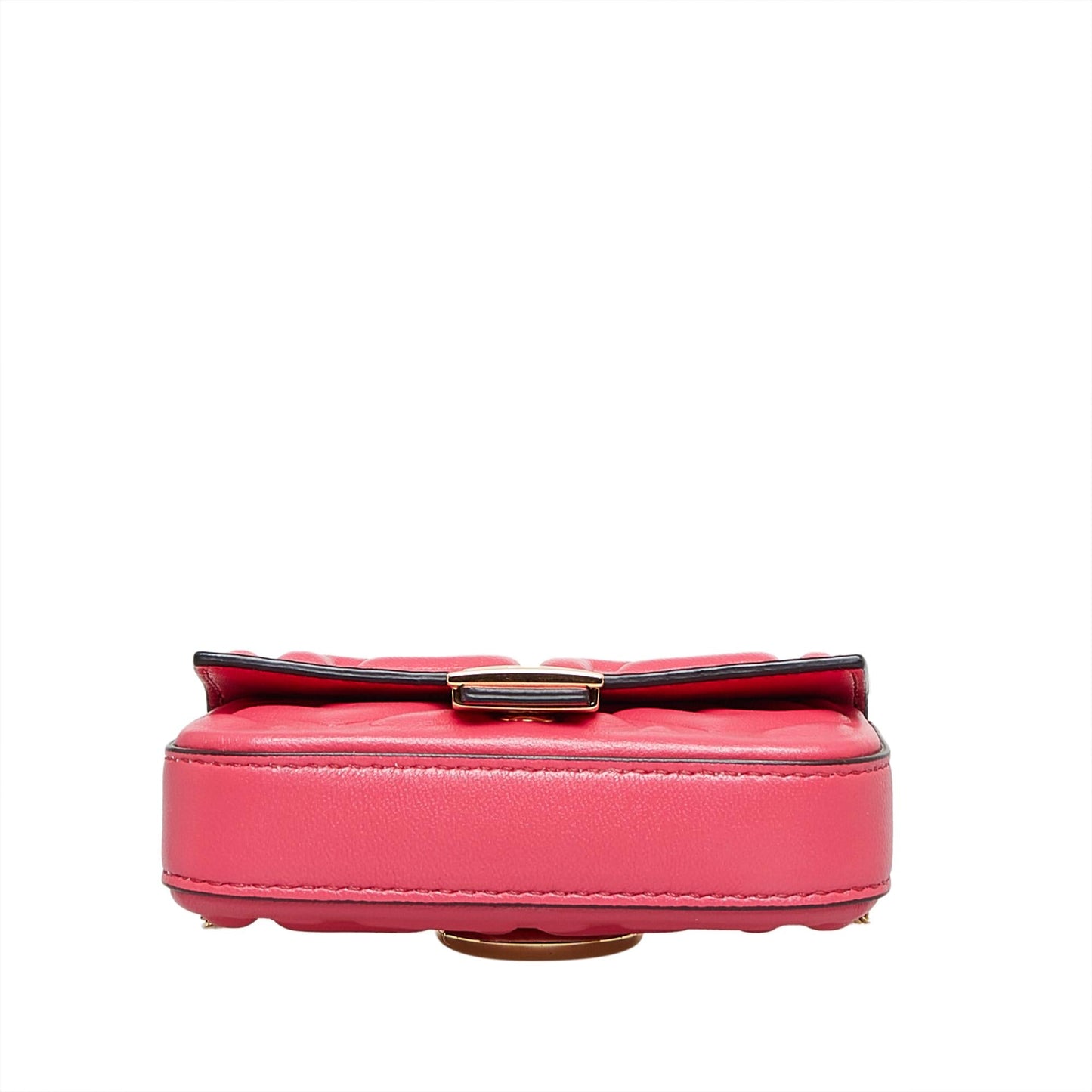 Luxury FendiZucca Embossed Nano Baguette Charm (SHG-UkSPt4)