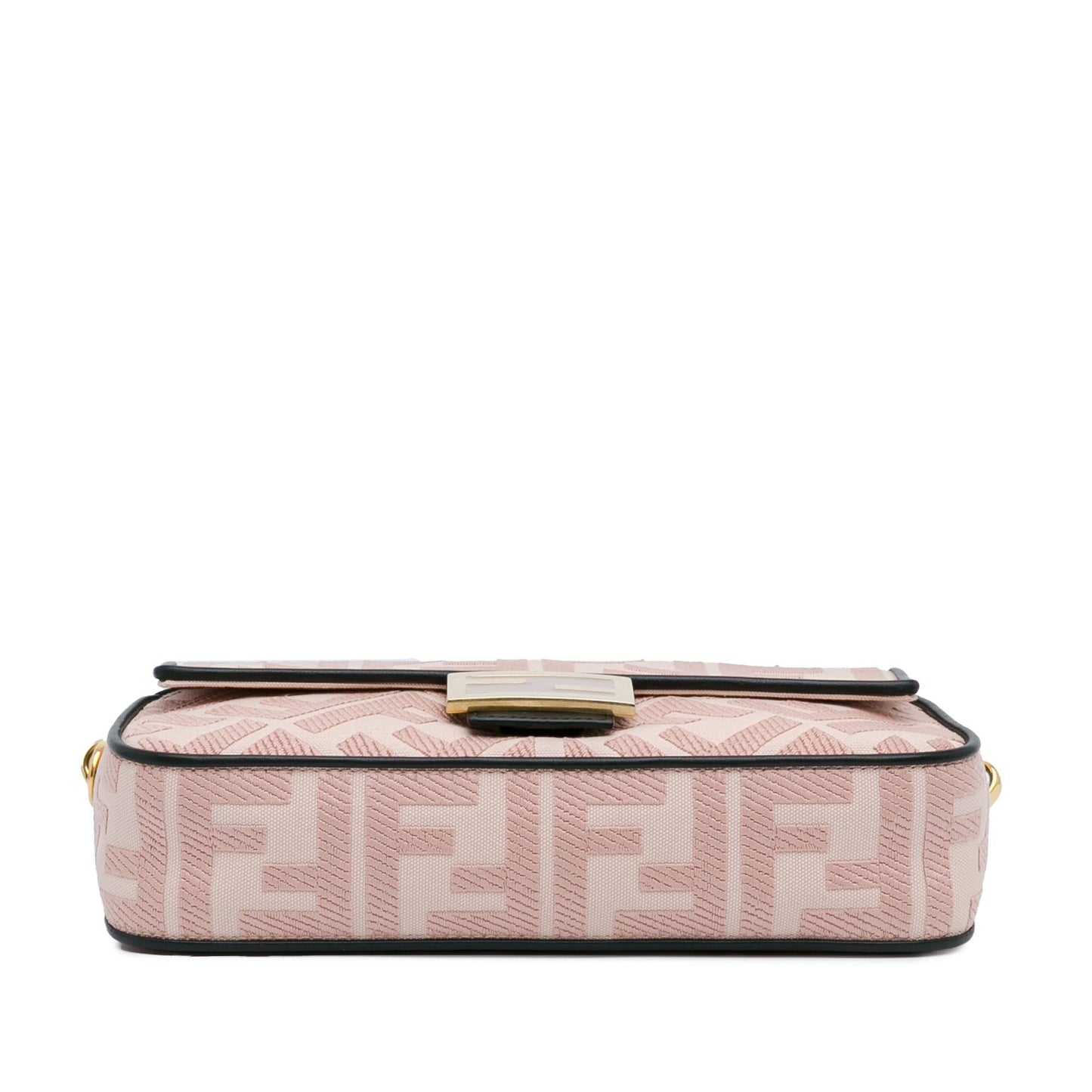 Luxury FendiZucca Embroidered Baguette Satchel (SHG-3Y1aJA)
