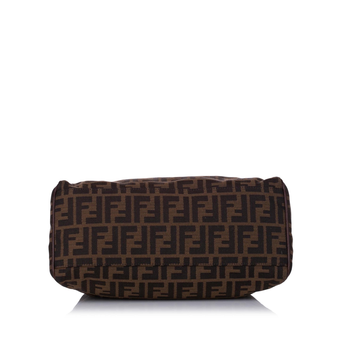 Luxury FendiZucca Etniko Canvas Shoulder Bag (SHG-29436)