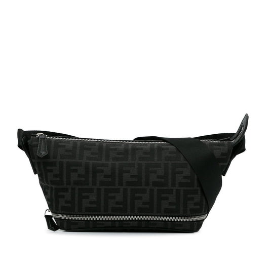 Luxury FendiZucca FF 1974 Convertible Crossbody Bag (SHG-50KMPy)