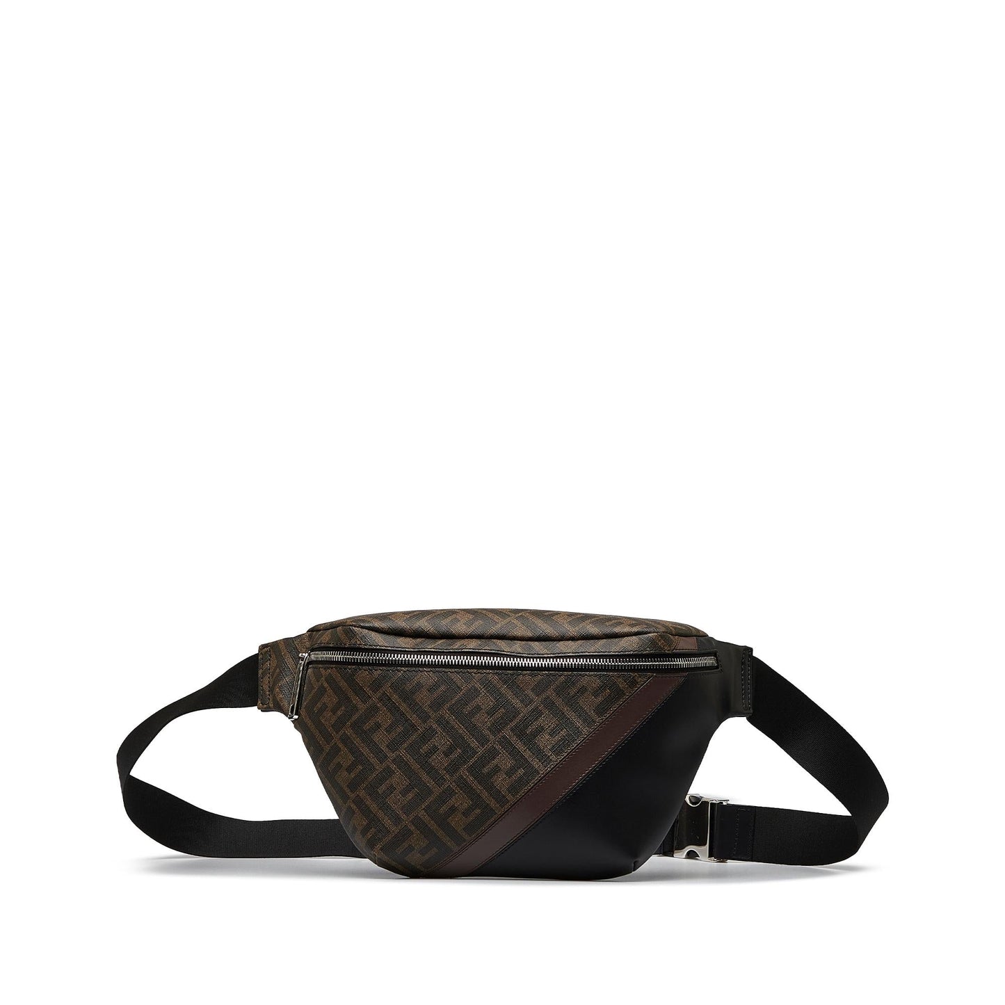 Luxury FendiZucca FF 1974 Diagonal Belt Bag (SHG-HXHAOR)