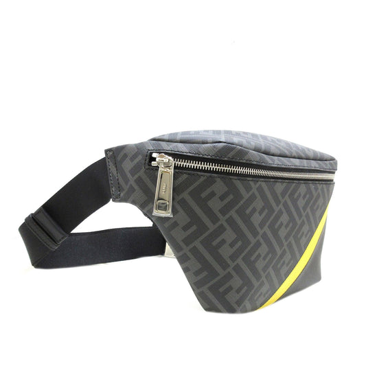 Luxury FendiZucca FF 1974 Diagonal Belt Bag (SHG-Omcvp8)