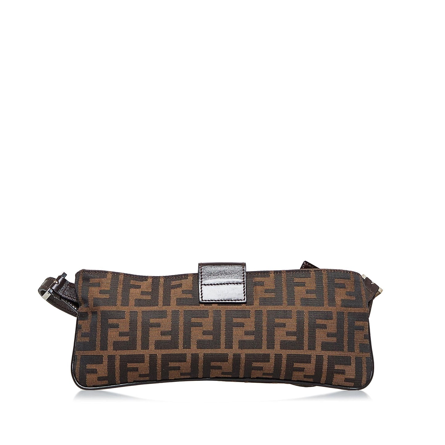 Luxury FendiZucca Flap Shoulder Bag (SHG-eG04kE)