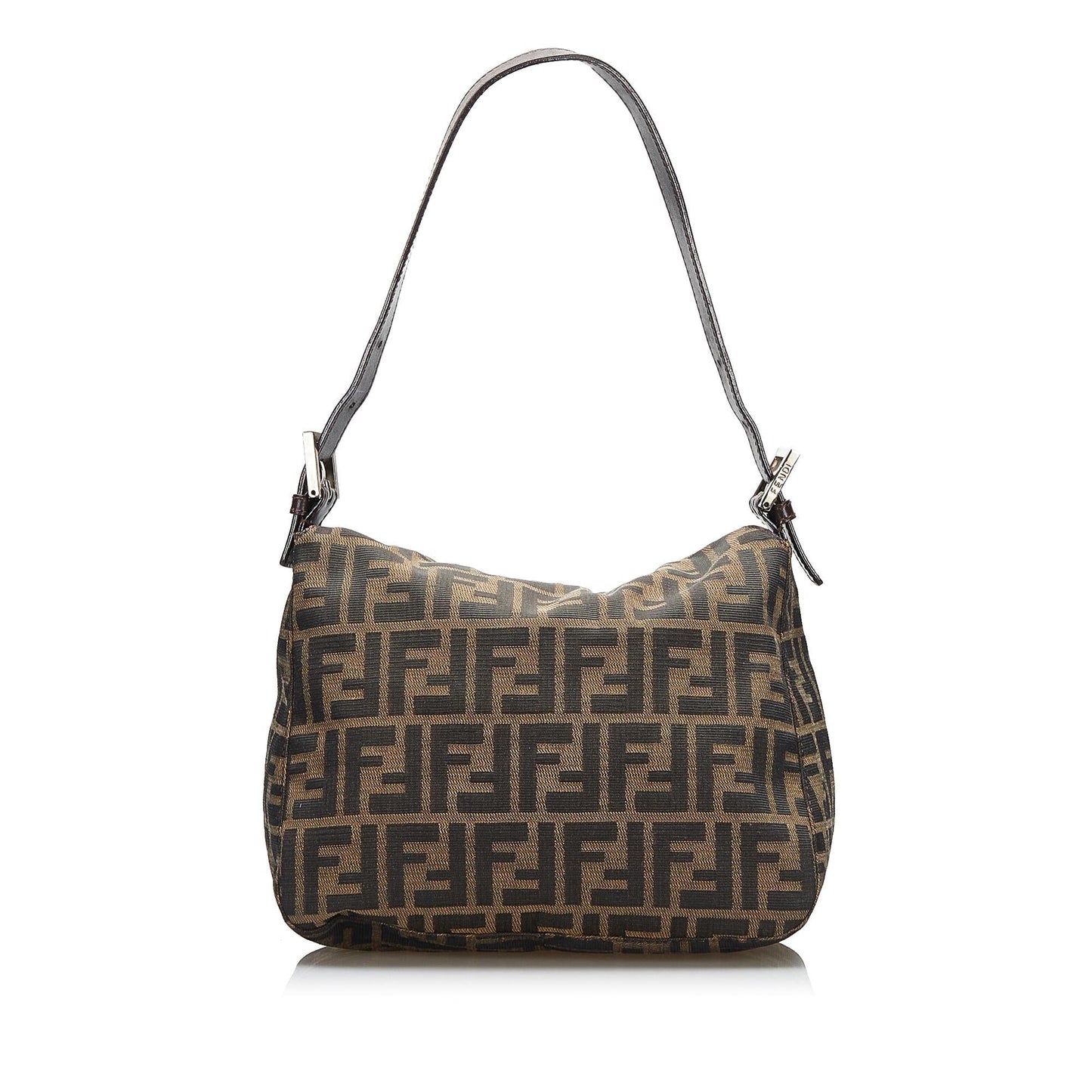 Luxury FendiZucca Flap Shoulder Bag (SHG-HhfHg3)