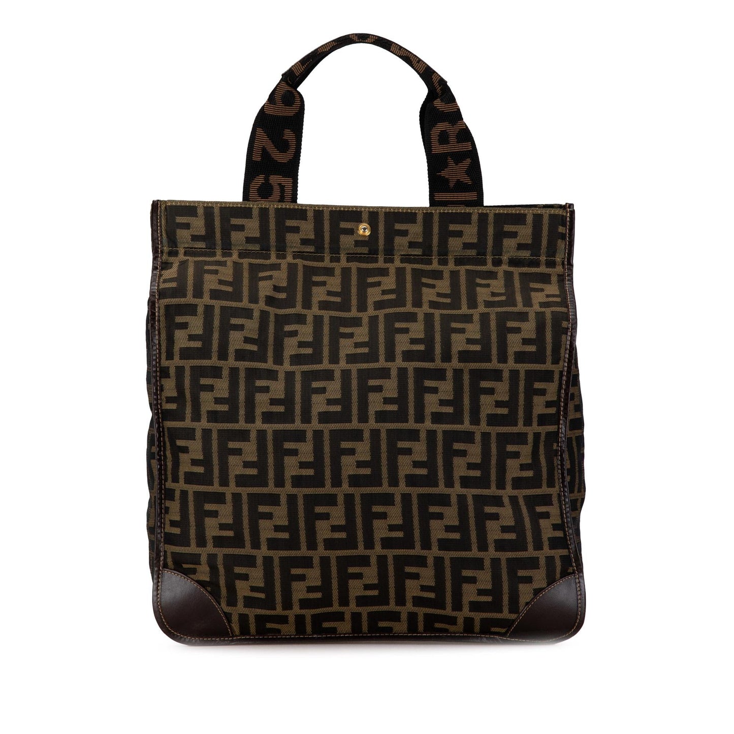 Luxury FendiZucca Foldable Tote (SHG-2K4DcO)