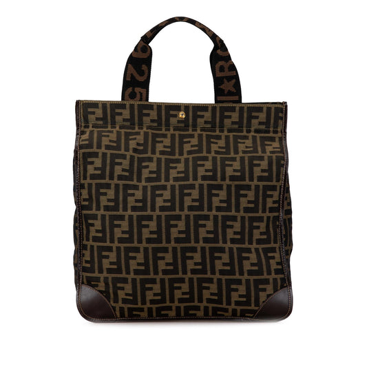 Luxury FendiZucca Foldable Tote (SHG-2K4DcO)